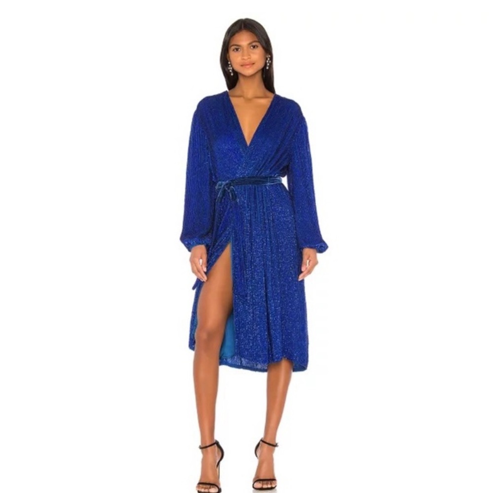 Size Large Retrofete Audrey Robe Dress